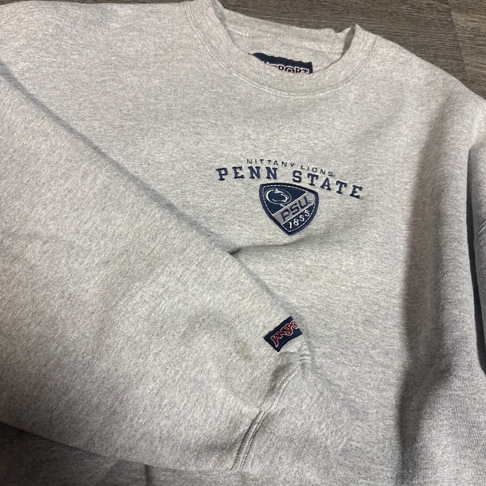 Vintage Jansport Penn State Nittany Lions Sweatshirt Men's Size XL Gray College